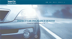 Desktop Screenshot of inspectcarinsurancequotes.com